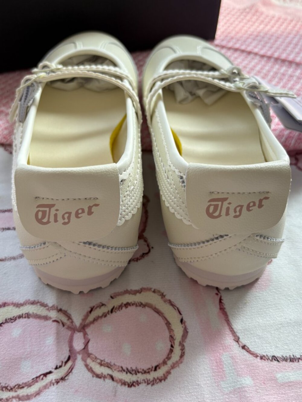 Onitsuka Tiger Mexico 66 Ballerina Off White Mary Jane Shoes - Picture 6 of 8